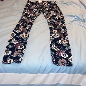 floral leggings